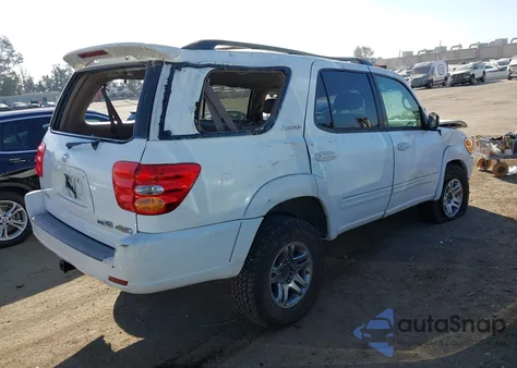 2003 Toyota Sequoia Limited V8 from USA, damaged, VIN 5TDBT48A23S200156